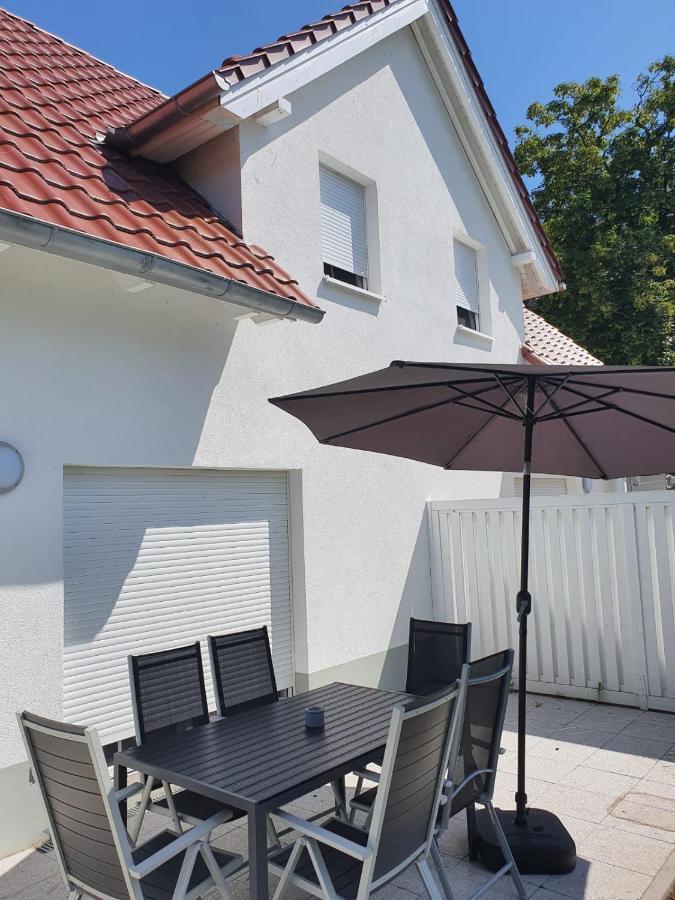 Ferienhaus 2 Achterwasser-Findling Usedom Lutow Exterior foto